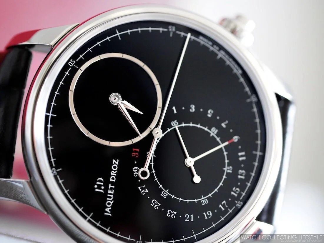 Insider: Jaquet Droz Grande Seconde Off-Centered Chronograph Onyx